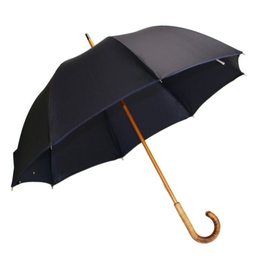 H2O Parapluies Les Classiques Umbrellas | Classic Blue Half Golf Umbrella