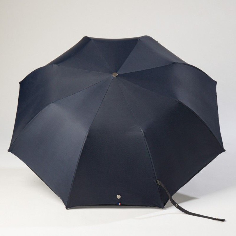 H2O Parapluies Folding Umbrellas | Automatic Folding Umbrella - Rouen - Navy Blue