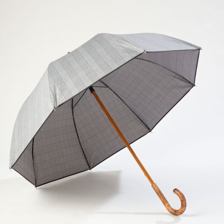 H2O Parapluies Half Golf Umbrellas | Large Umbrella - Deauville - Prince De Galles