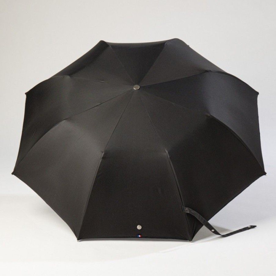 H2O Parapluies Folding Umbrellas | Automatic Folding Umbrella - Rouen - Black