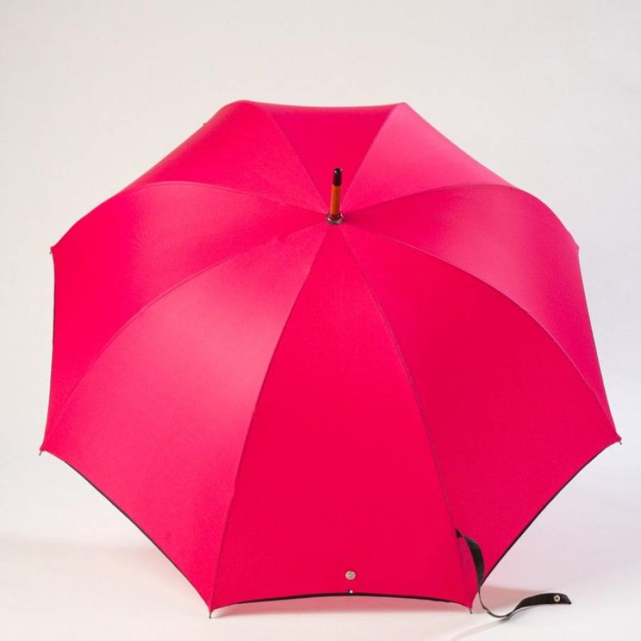 H2O Parapluies Classic Umbrellas | Classic Stick Umbrella - Granville - Raspberry