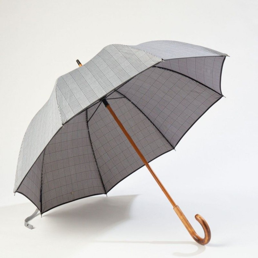 H2O Parapluies Scottish Umbrellas | Classic Stick Umbrella - Granville - Prince Of Wales