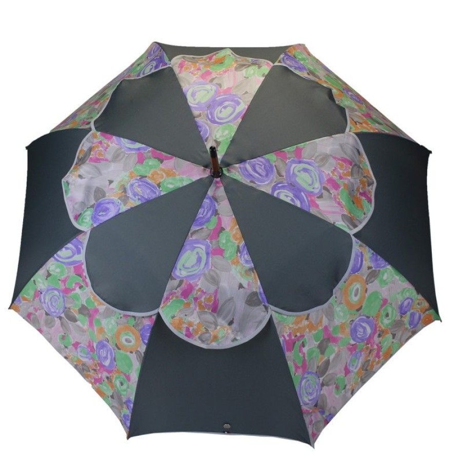 H2O Parapluies Passvents Umbrellas | Grey And Pastel Coloured Passvent Umbrella