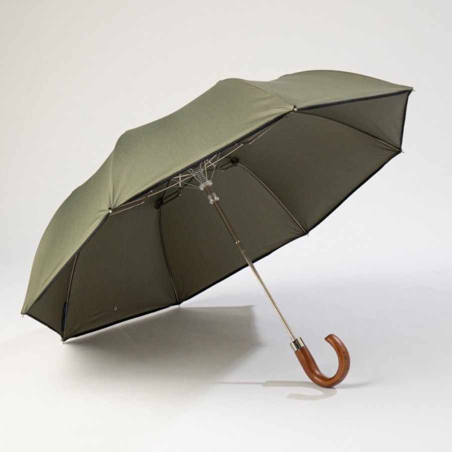 H2O Parapluies Folding Umbrellas | Automatic Folding Umbrella - Rouen - Kaki