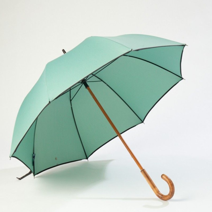 H2O Parapluies Classic Umbrellas | Classic Stick Umbrella - Granville - Emerald