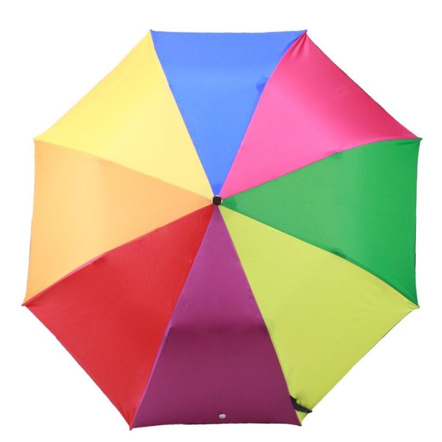 H2O Parapluies Folding Umbrellas | Multicoloured Monochrome Folding Umbrella